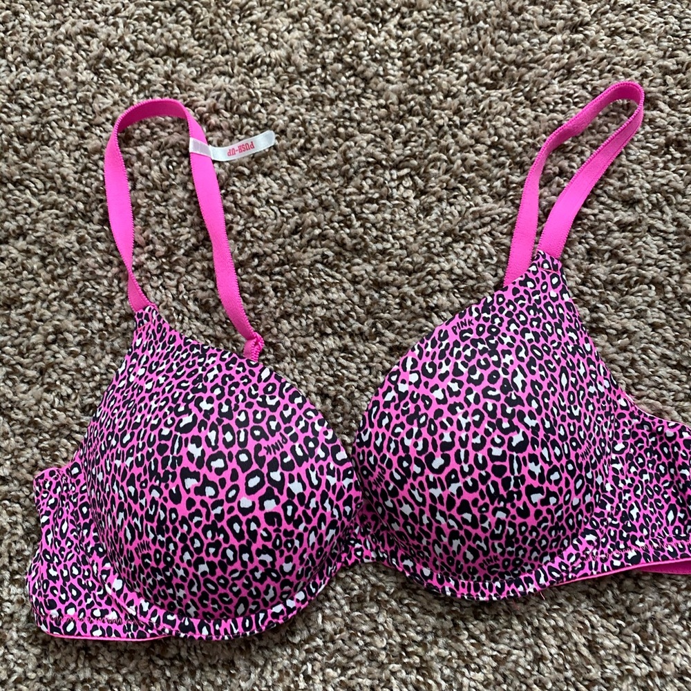 Victoria’s Secret pink push up bra
